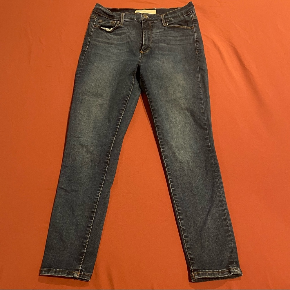 GAP Women's Dark Blue Skinny Jeans